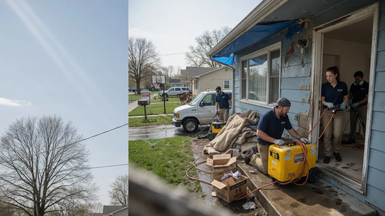 Basement Flood Cleanup in Winchester, TN near me